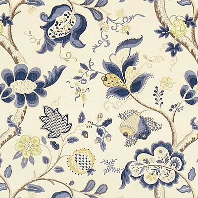 Roslyn Indigo / Gold