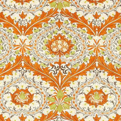 Merton Burnt Orange / Chartreuse