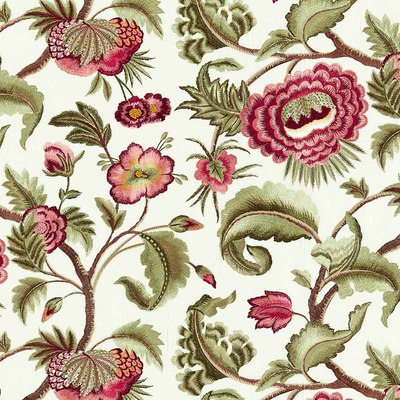 Flame Stitch Tree Evergreen / Tuscan Pink