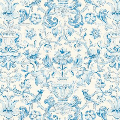 Pompadour Print Indigo