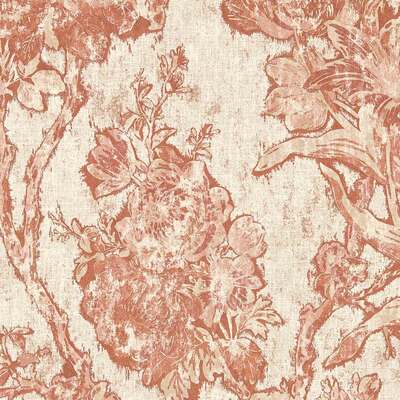 Fringed Tulip Toile Putty
