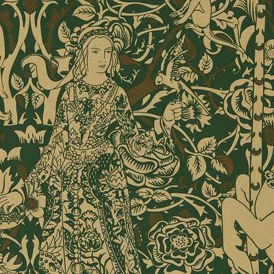 Aurelia's Grail Gobelin Green/Bronze