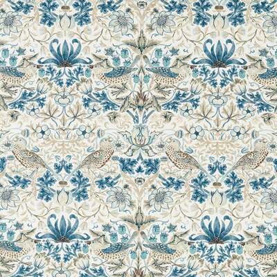 Strawberry Thief Mineral Blue/Linen