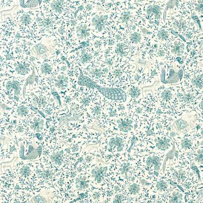 Mughal Menagerie Mazarine Blue