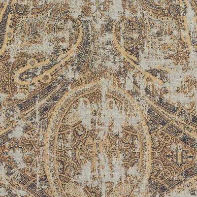 Elswick Paisley Blue Umber