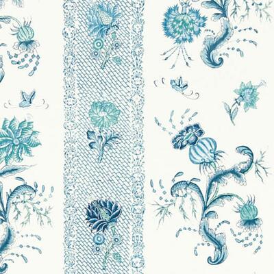 Papaver Stripe Mazarine Blue