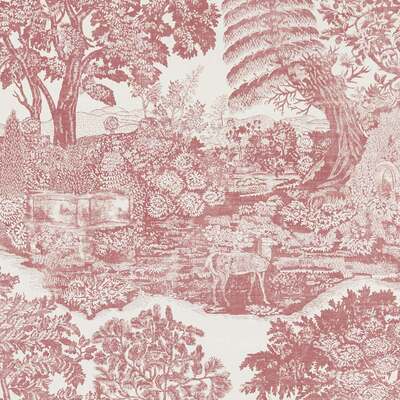 Highgrove Toile Madder Rose