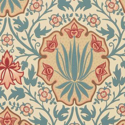 Iris & Rose Indigo/Crimson