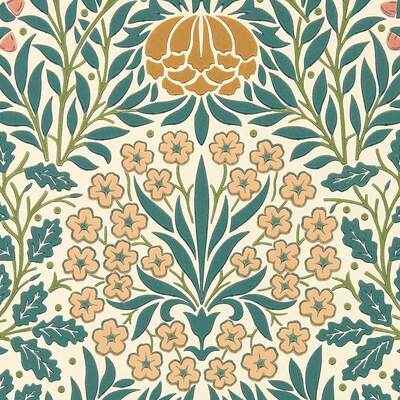 Daisy & Oak Madder/Teal