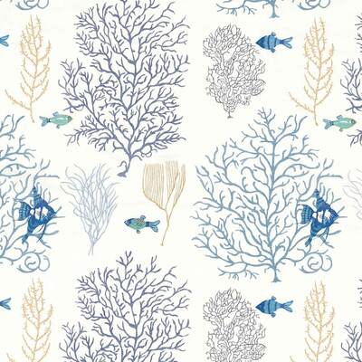 Coral and Fish Embroidery