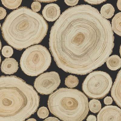 Alnwick Logs Laquer Black